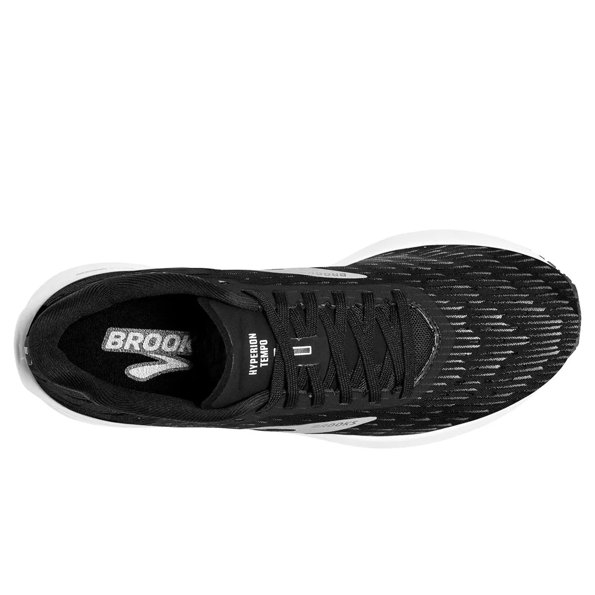 Brooks Hyperion Tempo Mens | Black/silver/white