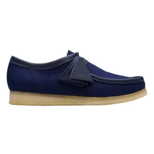 Clarks Men's Wallabee Navy Wool