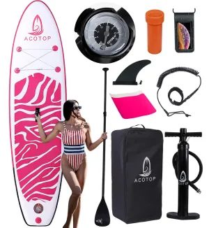 Inflatable Paddle Board, 10'x31 x6 Stand Up Paddle Board, Durable SUP Accessories, Manual