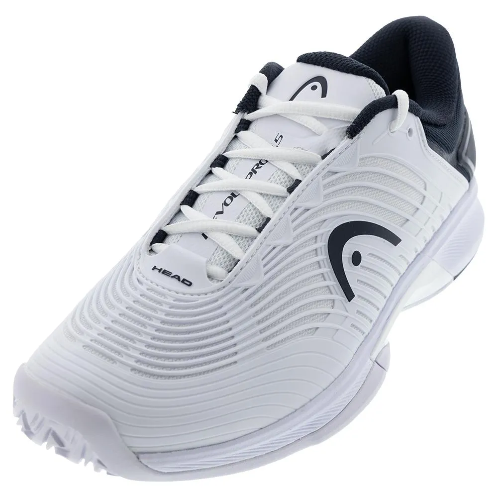 Men's Revolt Pro 4.5 Tennis Shoes White and Blueberry