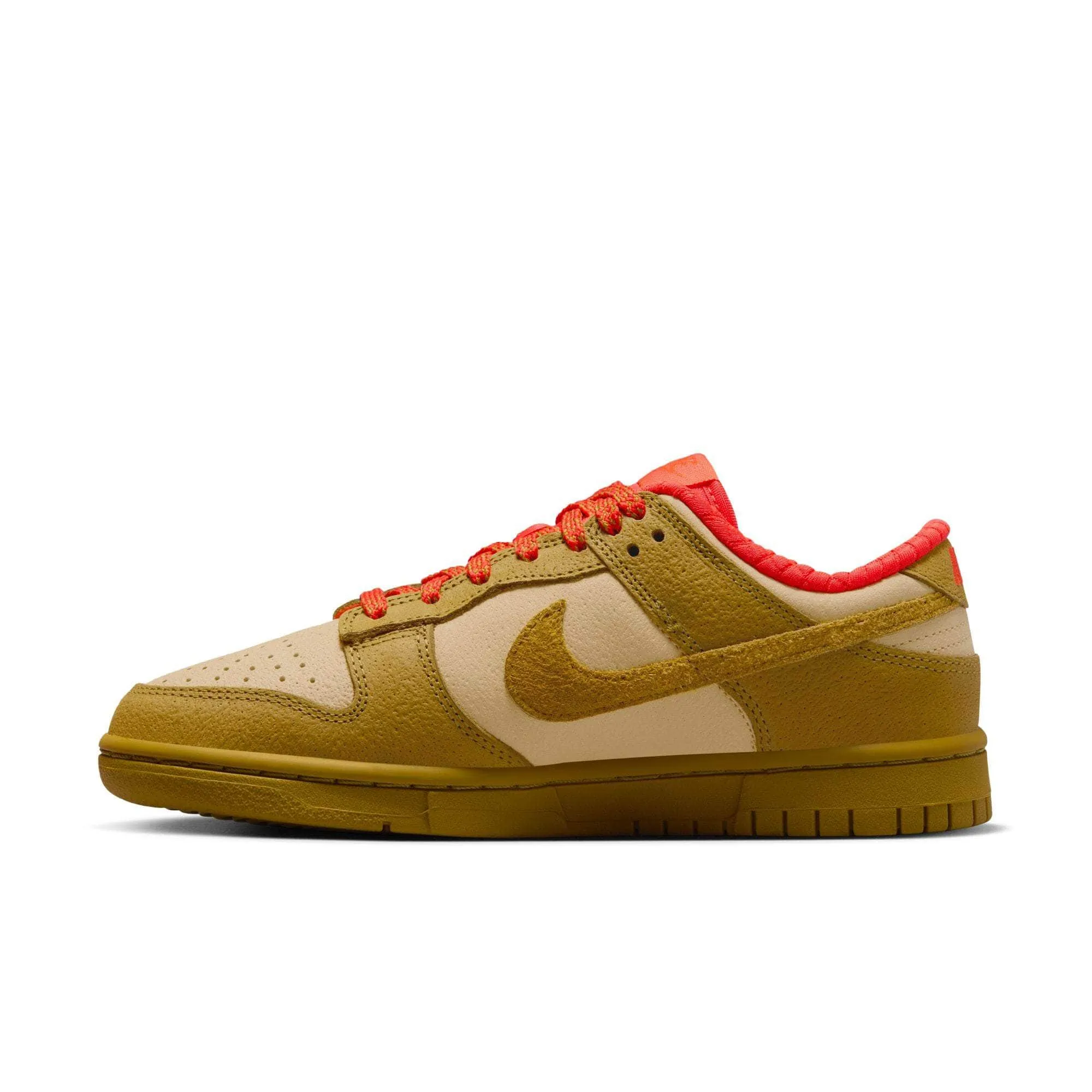 Nike Dunk Low "Bronzine Sesame Picante Red" - Women's