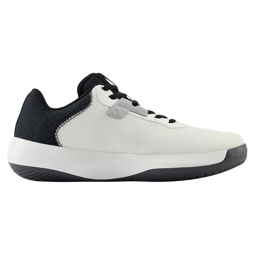 Women's 696v6 B Width Tennis Shoes White and Black