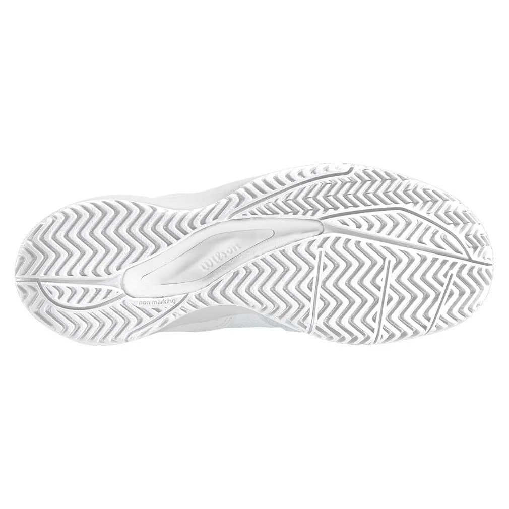 Women's Rush Pro Ace Wide Tennis Shoes White and Black